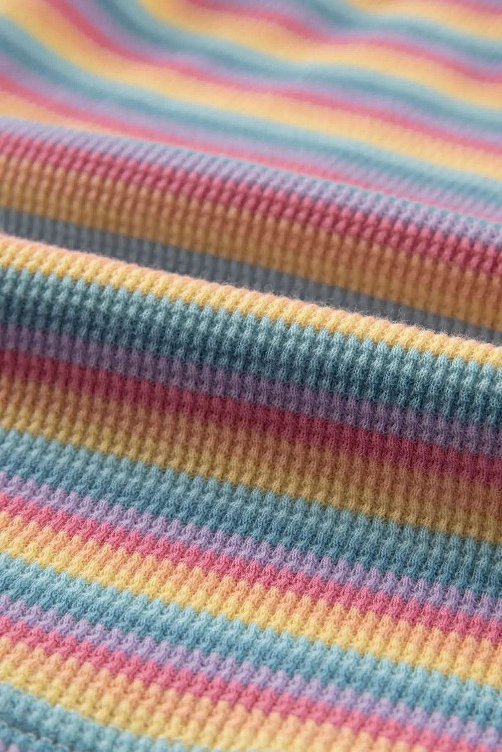 Chic pink striped tee & tassel shorts set - Love Salve